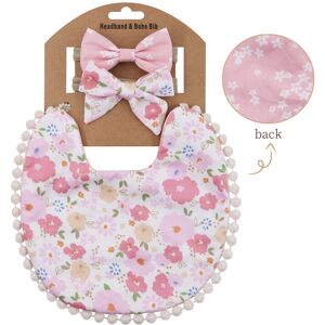 Maxpower (Gold) Baby Boys Girls Bibs & Headband Floral PrintS Tassel Dinner Saliva Towel Maxpower (Gold) Baby Boys Girls Bibs & Headband Floral PrintS Tassel Dinner Saliva Towel