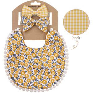 Maxpower (GRAY) Baby Boys Girls Bibs & Headband Floral PrintS Tassel Dinner Saliva Towel Maxpower (GRAY) Baby Boys Girls Bibs & Headband Floral PrintS Tassel Dinner Saliva Towel