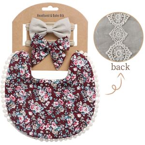 Maxpower (Yellow) Baby Boys Girls Bibs & Headband Floral PrintS Tassel Dinner Saliva Towe Maxpower (Yellow) Baby Boys Girls Bibs & Headband Floral PrintS Tassel Dinner Saliva Towe