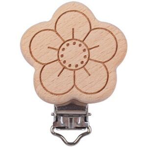 Maxpower (E) 5Pcs/Lot New Arrival Lovely Wooden Pacifier Clip Natural Beech Wood Accessor Maxpower (E) 5Pcs/Lot New Arrival Lovely Wooden Pacifier Clip Natural Beech Wood Accessor