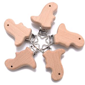 Maxpower (Z) 5Pcs/Lot New Arrival Lovely Wooden Pacifier Clip Natural Beech Wood Accessor Maxpower (Z) 5Pcs/Lot New Arrival Lovely Wooden Pacifier Clip Natural Beech Wood Accessor