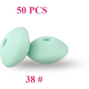 Maxpower (38) 50pcs Baby Silicone Beads 12mm Lentil Beads Food Grade DIY pacifier clip Ne Maxpower (38) 50pcs Baby Silicone Beads 12mm Lentil Beads Food Grade DIY pacifier clip Ne