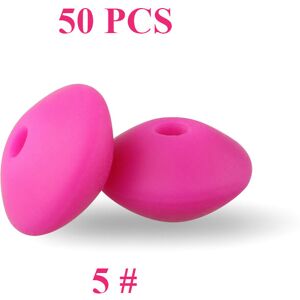 Maxpower (5) 50pcs Baby Silicone Beads 12mm Lentil Beads Food Grade DIY pacifier clip Nec Maxpower (5) 50pcs Baby Silicone Beads 12mm Lentil Beads Food Grade DIY pacifier clip Nec
