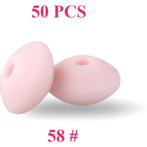 Maxpower (58) 50pcs Baby Silicone Beads 12mm Lentil Beads Food Grade DIY pacifier clip Ne Maxpower (58) 50pcs Baby Silicone Beads 12mm Lentil Beads Food Grade DIY pacifier clip Ne