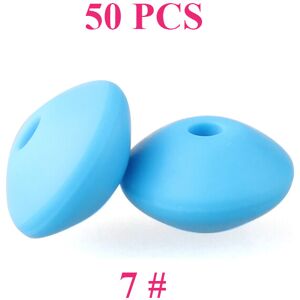 Maxpower (7) 50pcs Baby Silicone Beads 12mm Lentil Beads Food Grade DIY pacifier clip Nec Maxpower (7) 50pcs Baby Silicone Beads 12mm Lentil Beads Food Grade DIY pacifier clip Nec