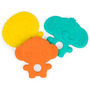 Bright Starts Gummy Buddies 3-Pack Textured Teethers - BPA-Free Elepha Bright Starts Gummy Buddies 3-Pack Textured Teethers - BPA-Free Elepha
