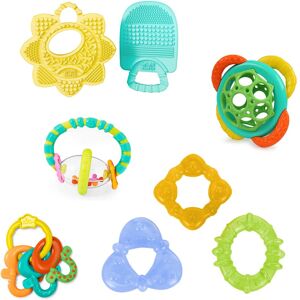 Bright Starts Teeth Relief 8pc Gift Set - BPA-Free Baby Teethers Refrigerated T Bright Starts Teeth Relief 8pc Gift Set - BPA-Free Baby Teethers Refrigerated T