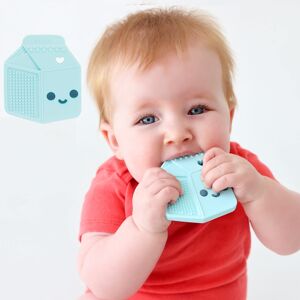 Nuby All Silicone Milk Carton Teether - 3+ Months Nuby All Silicone Milk Carton Teether - 3+ Months