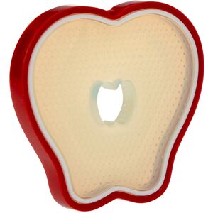 Nuby 100% Silicone Fruit Teether Apple 3M+ Nuby 100% Silicone Fruit Teether Apple 3M+