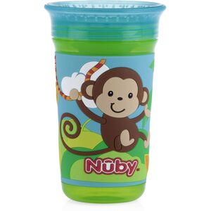 Nuby 360 Degree Easy Sip 3D Grip Wonder Cup with Printed Silicone Sleeve 10 Oz Nuby 360 Degree Easy Sip 3D Grip Wonder Cup with Printed Silicone Sleeve 10 Oz