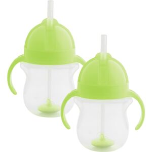 Munchkin Click Lock Tip & Sip Straw Cup Set Baby Toddler Sippy Cups with Leakp Munchkin Click Lock Tip & Sip Straw Cup Set Baby Toddler Sippy Cups with Leakp