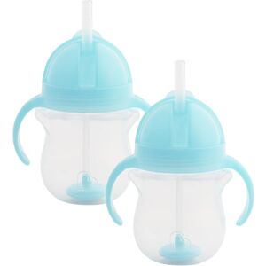 Munchkin Click Lock Tip & Sip Straw Cup Set Baby Toddler Sippy Cups with Leakp Munchkin Click Lock Tip & Sip Straw Cup Set Baby Toddler Sippy Cups with Leakp
