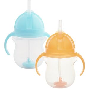 Munchkin Click Lock Tip & Sip Straw Cup Set Baby Toddler Sippy Cups with Cup Munchkin Click Lock Tip & Sip Straw Cup Set Baby Toddler Sippy Cups with Cup