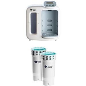 Tommee Tippee Perfect Prep Day & Night, Baby Bottle Maker Machine with Digital D Tommee Tippee Perfect Prep Day & Night, Baby Bottle Maker Machine with Digital D