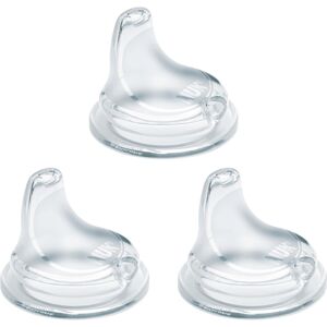 NUK Replacement Silicone Spout for NUK Active and Learner Cups Clear Pack of 3 NUK Replacement Silicone Spout for NUK Active and Learner Cups Clear Pack of 3