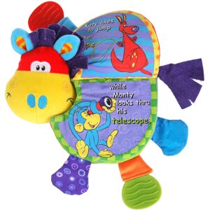 Nuby Flip Flop Zebra Teether Book Nuby Flip Flop Zebra Teether Book