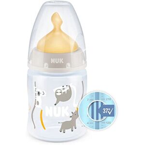 NUK First Choice+ Baby Bottle 0-6 Months Temperature Control Anti Colic Ve NUK First Choice+ Baby Bottle 0-6 Months Temperature Control Anti Colic Ve