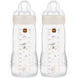 MAM Easy Active Bottles 2 Pack (2 x 330ml) Fast Flow MAM Teats Size 3 Baby MAM Easy Active Bottles 2 Pack (2 x 330ml) Fast Flow MAM Teats Size 3 Baby