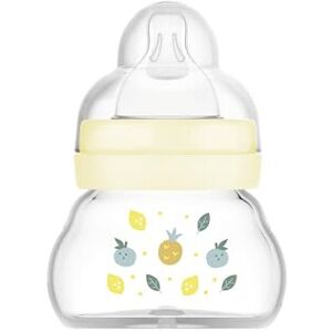 MAM Feel Good Glass Bottle 1 Pack (1 x 90ml) Extra Slow Flow MAM Teat Size 0 MAM Feel Good Glass Bottle 1 Pack (1 x 90ml) Extra Slow Flow MAM Teat Size 0