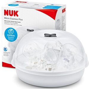 NUK Micro Express Plus Microwave Steriliser - Up to 4 Bottles NUK Micro Express Plus Microwave Steriliser - Up to 4 Bottles