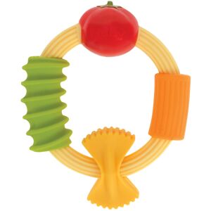 Nuby Pasta Ring Teether - Soft Silicone Multi-Textured Surface Easy Grip Teet Nuby Pasta Ring Teether - Soft Silicone Multi-Textured Surface Easy Grip Teet