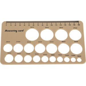 Unbranded Mothers Nipple Measurement Ruler Flexible Silicone Breast Flange Measuring Tool Unbranded Mothers Nipple Measurement Ruler Flexible Silicone Breast Flange Measuring Tool