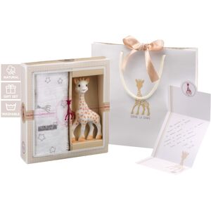 Sophie la girafe Teether Gift Set - Teether & Cotton Blanket Sophie la girafe Teether Gift Set - Teether & Cotton Blanket