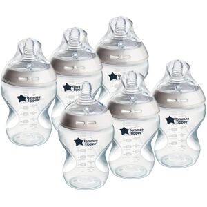 Tommee Tippee Natural Start Anti-Colic Baby Bottles, 260ml, Slow Flow, 6 Pack Tommee Tippee Natural Start Anti-Colic Baby Bottles, 260ml, Slow Flow, 6 Pack