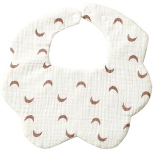 Unbranded (As show, One size) Waterproof Baby Feeding Bib 4-layers Burp Cloth with Petal E Unbranded (As show, One size) Waterproof Baby Feeding Bib 4-layers Burp Cloth with Petal E