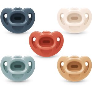 NUK Comfy Orthodontic Pacifiers, 0-6 Months, Timeless Collection, 5 Count (Pack NUK Comfy Orthodontic Pacifiers, 0-6 Months, Timeless Collection, 5 Count (Pack