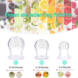 Unbranded Baby Fruit Feeder Pacifier Silicone Teething Toy 2.5 oz Unbranded Baby Fruit Feeder Pacifier Silicone Teething Toy 2.5 oz