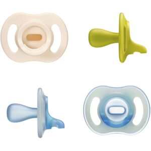 Tommee Tippee Ultra-Light StayPut Day and Night Dummies, 6-18m, 4 Pack, One-Piec Tommee Tippee Ultra-Light StayPut Day and Night Dummies, 6-18m, 4 Pack, One-Piec