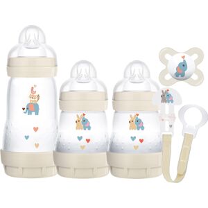 MAM Welcome to The World Set Baby Gift Set with 3X Feeding Bottles, 0-2 Month MAM Welcome to The World Set Baby Gift Set with 3X Feeding Bottles, 0-2 Month