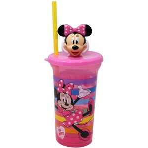 Disney Minnie Mouse Minnie 15oz Buddy Sips Water Cup with Lid and Straw - Reusable Pink Disney Minnie Mouse Minnie 15oz Buddy Sips Water Cup with Lid and Straw - Reusable Pink