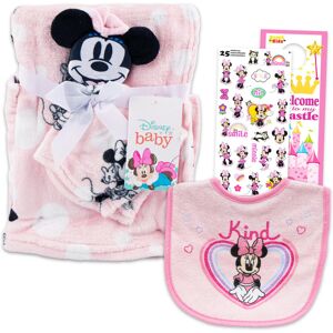 Disney Minnie Mouse Baby Gift Set - Newborn Essentials Bundle with Minnie Mouse Disney Minnie Mouse Baby Gift Set - Newborn Essentials Bundle with Minnie Mouse