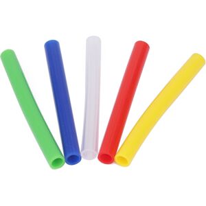 Unbranded Baby Teething Tube BPA Free Freezable Boilable Silicone Teether 5pcs Unbranded Baby Teething Tube BPA Free Freezable Boilable Silicone Teether 5pcs