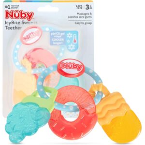 Nuby IcyBite Popsicle Donut and Ice Cream Teether Ring - 3+ Months Neutral Nuby IcyBite Popsicle Donut and Ice Cream Teether Ring - 3+ Months Neutral