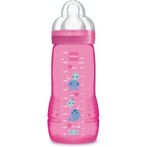 MAM - Easy Active 6+ Months Bottle (330 ml) Pink ? Bottle with Ultra-Fast X-Spee MAM - Easy Active 6+ Months Bottle (330 ml) Pink ? Bottle with Ultra-Fast X-Spee