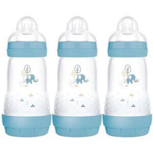 MAM Easy Start Anti-Colic Baby Bottles 3 Pack (3 x 260) Self-Sterlising Baby MAM Easy Start Anti-Colic Baby Bottles 3 Pack (3 x 260) Self-Sterlising Baby