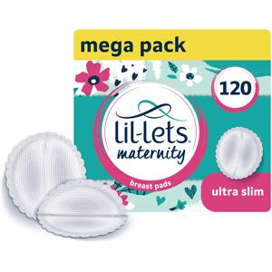 Lil-Lets Maternity Breast Pads, X 120 Count, Disposable Nursing Pads, for Breast Lil-Lets Maternity Breast Pads, X 120 Count, Disposable Nursing Pads, for Breast