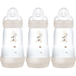 MAM Easy Start Anti-Colic Baby Bottles 3 Pack (3 x 260) Self-Sterlising Baby MAM Easy Start Anti-Colic Baby Bottles 3 Pack (3 x 260) Self-Sterlising Baby