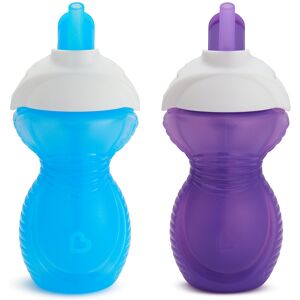Munchkin Click Lock Flip Straw Toddler Sippy Cup 9 Ounce 2 Pack Blue/Purple Munchkin Click Lock Flip Straw Toddler Sippy Cup 9 Ounce 2 Pack Blue/Purple
