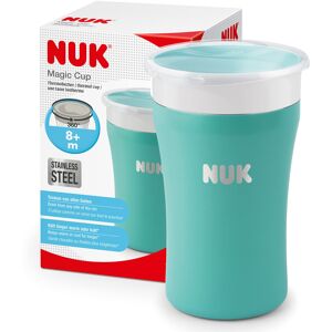 NUK Magic Cup Stainless Steel Sippy Cup 8+ Months 230 ml 360? Anti-Spill, NUK Magic Cup Stainless Steel Sippy Cup 8+ Months 230 ml 360? Anti-Spill,