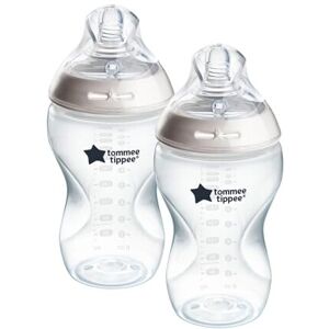 Tommee Tippee Natural Start Anti-Colic Baby Bottle, 340ml, 3+ months, Medium Flo Tommee Tippee Natural Start Anti-Colic Baby Bottle, 340ml, 3+ months, Medium Flo