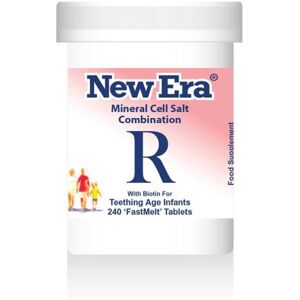 New Era Combination R for Teething Age Infants. 240 Tabs New Era Combination R for Teething Age Infants. 240 Tabs