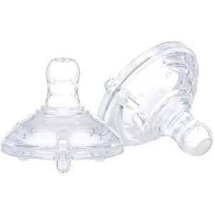 Nuby Medium Flow Anti Colic Bottle Teats 4 Pack Nuby Medium Flow Anti Colic Bottle Teats 4 Pack