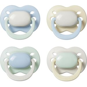 Tommee Tippee Ultimate Fit Soother, 0-6 Months, 4 Pack, Colour Blocked, Orthodon Tommee Tippee Ultimate Fit Soother, 0-6 Months, 4 Pack, Colour Blocked, Orthodon
