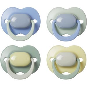 Tommee Tippee Ultimate Fit Soother, 6-18 Months, 4 Pack, Colour Blocked, Orthodo Tommee Tippee Ultimate Fit Soother, 6-18 Months, 4 Pack, Colour Blocked, Orthodo