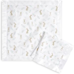 aden + anais blushing bunnies Security Blanket - Pack of 2 Square Soft & Breat aden + anais blushing bunnies Security Blanket - Pack of 2 Square Soft & Breat