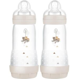 MAM Easy Start Anti-Colic Baby Bottles 2 Pack (2 x 320ml) Self-Sterlising MAM Easy Start Anti-Colic Baby Bottles 2 Pack (2 x 320ml) Self-Sterlising